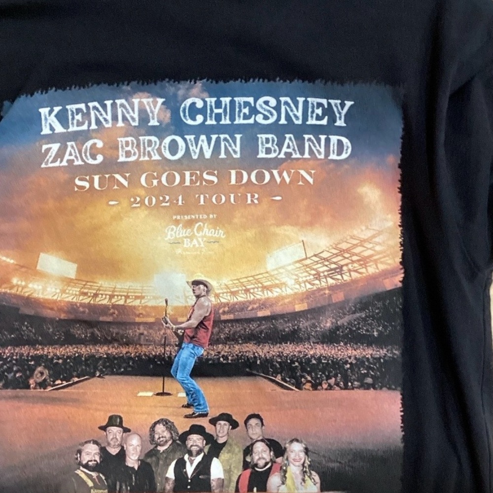 Kenny Chesney Black Short Sleeve Tee - Picture 3 of 3